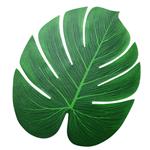 Hojas monstera grandes 4u (35cm)