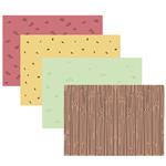 Individuales Los tres chanchitos Texturas 8u