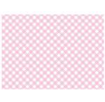 Individuales Cuadrille rosa 8u