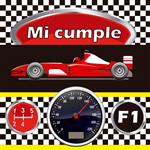 Invitación Fórmula Uno 12u