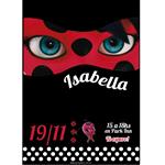 Invitacion Miraculous Ladybug Pers