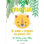 Invitación safari Pers