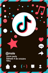 Invitación Tik Tok Pers