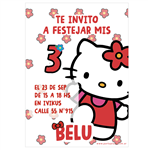 Invitación Kitty Pers