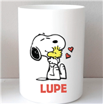 Lapicero/vaso Snoopy sublimado. Pers