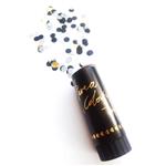 Lanza confetti negro. Party Popper