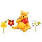 Pinche para torta Set x4 Winnie Pooh