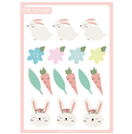 Stickers plancha Easter 12s 1u