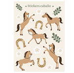 Stickers plancha Caballos 16s 1u