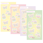 Stickers en planchitas Pop It 6u
