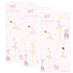 Stickers en planchitas Ballet 6u