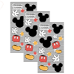 Stickers en planchitas Mickey 6u