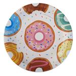 Plato redondo donuts 8u