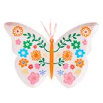 Plato forma mariposa 8u