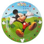 Platos redondos Mickey 10u