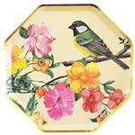 Plato octogonal English Bird 10u