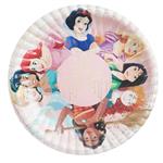 Platos Princesas rosa 10u