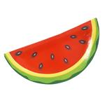 Plato forma de sandia 6u