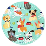 Plato redondo perritos 6u
