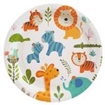 Platos Safari Kids 10u Importados