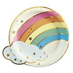 Plato forma Arco iris 8u