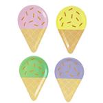 Plato forma helado MIX 4u