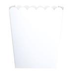 Pochoclera gde onditas lisa blanca 10u