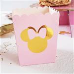 Pochocleras Minnie rosa Oro 6u