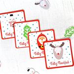 Posavasos Navidad Santa 12u
