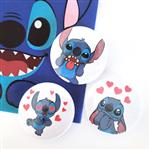 Prendedores Stitch 6u