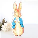 Adorno reversible gde Peter Rabbit con flores