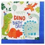 Servilletas Dinos Happy 20u Importadas