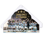Servilletero con serv. Mundial AFA Campeones