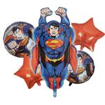 Globos Set Superman x5