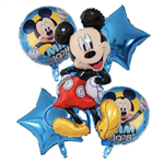 Globos Set Mickey x5