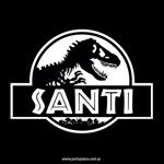 Stickers cuad. Jurassic Rex 16u Pers