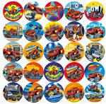 Stickers red. plancha Blaze 25s 1u