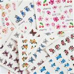 Planchita stickers mini para uñas