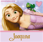 Stickers cuad. Rapunzel 16u Pers