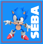 Stickers cuad. Sonic 16u Pers
