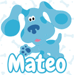 Stickers cuad. Las pistas de Blue 16u Pers