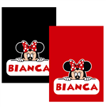 Stickers para doblar Minnie roja Pers. 12u