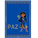 Stickers rect. gdes. Mira La detective del Reino 12u