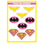 Stickers plancha Heroinas 9s 1u