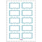 Stickers plancha Love aguamarina 10s 1u