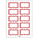 Stickers plancha Love roja 10s 1u