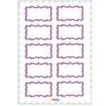 Stickers plancha Love violeta 10s 1u