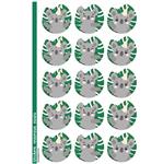 Stickers plancha redondas Koala 15u