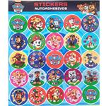 Stickers red. plancha Paw Patrol 24s 1u