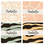 Stickers cuad. Safari Glam 16u Pers
